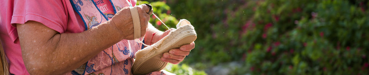 Low wedge slingback espadrilles